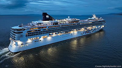 Norwegian Star - Largest Ship To Visit Lough Foyle - Oct 11th 2023